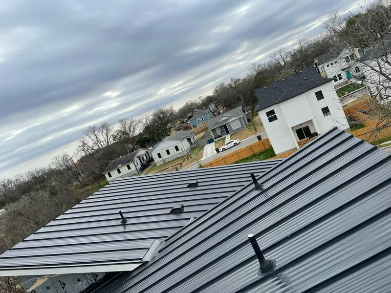 Standing seam metal roof panels with vents for Skylight Repair in Starke